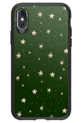 Forest Green Stars - Apple iPhone X
