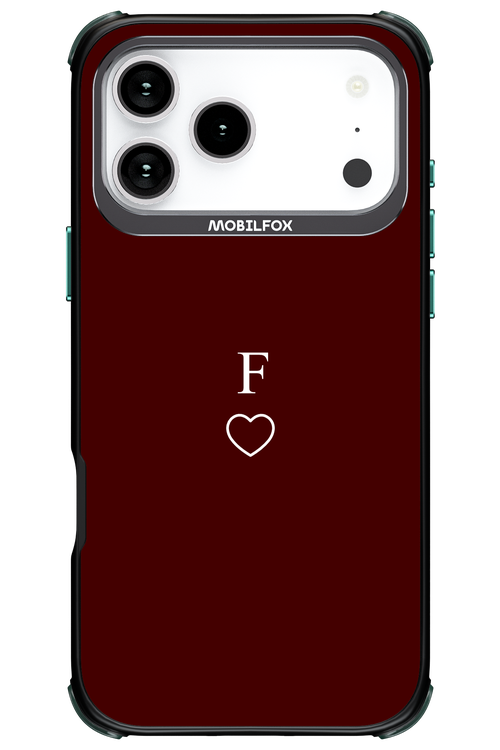 F Burgundia 2.0 - Apple iPhone 17 Pro Max