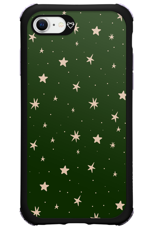 Forest Green Stars - Apple iPhone SE 2020