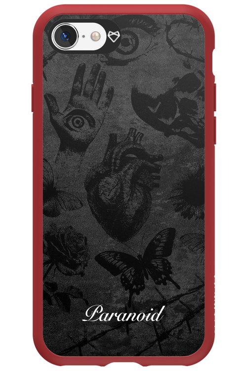 Paranoid (Black) - Apple iPhone SE 2022