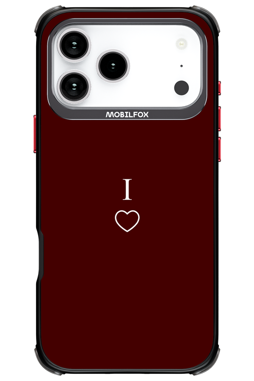 I Burgundia 2.0 - Apple iPhone 17 Pro Max