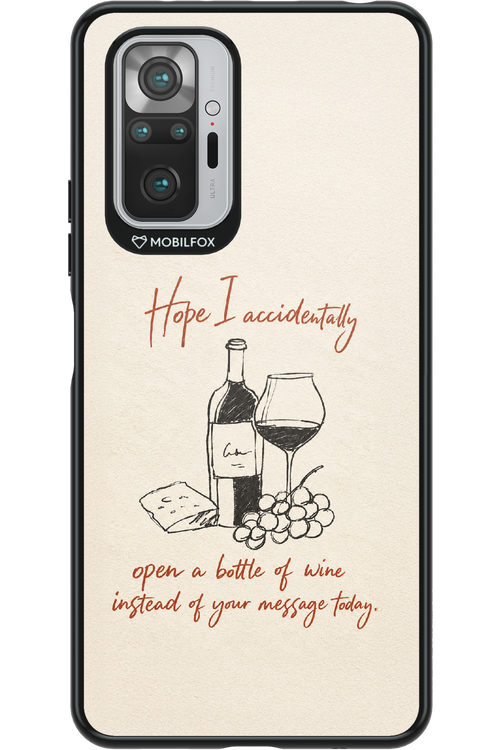 Bottle of wine 2.0 - Xiaomi Redmi Note 10 Pro