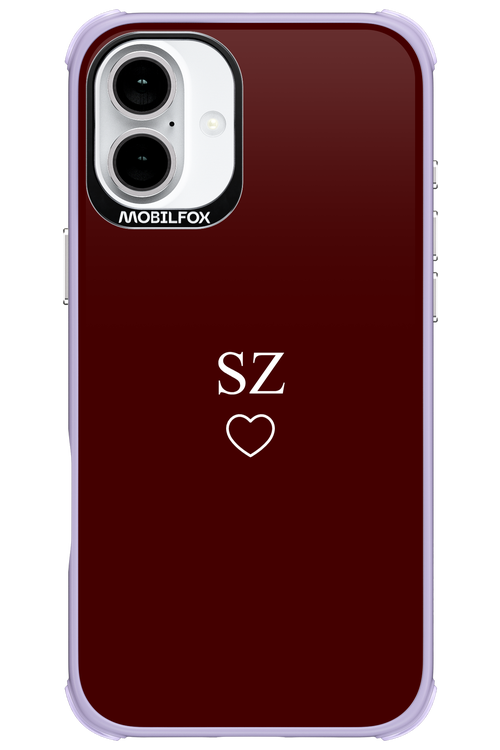 SZ Burgundia 2.0 - Apple iPhone 16 Plus