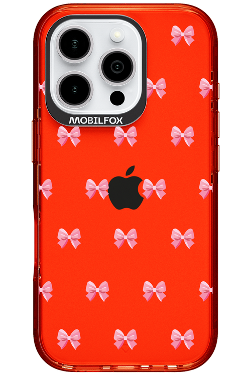 Pinky Bow - Apple iPhone 16 Pro