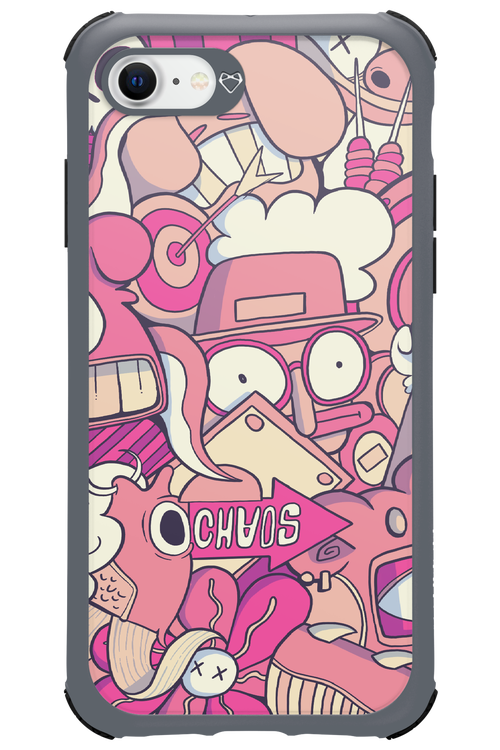 Coral Chaos - Apple iPhone SE 2020