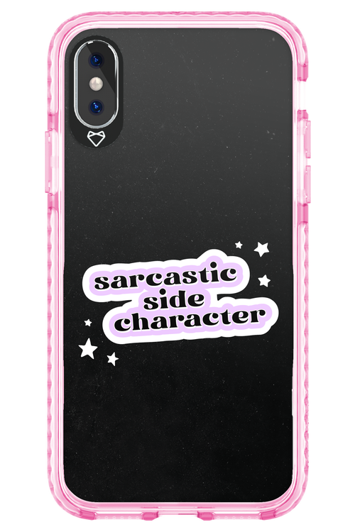 Sarcastic Black - Apple iPhone X