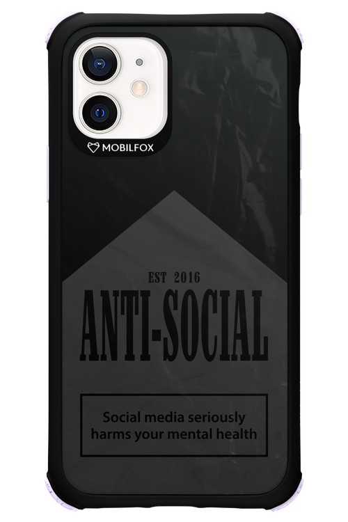 ANTI-SOCIAL (BLVCK) 2.0 - Apple iPhone 12