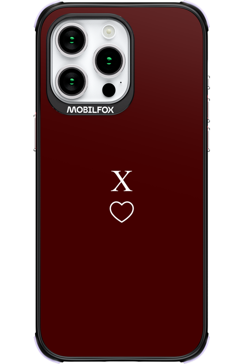 X Burgundia 2.0 - Apple iPhone 15 Pro Max