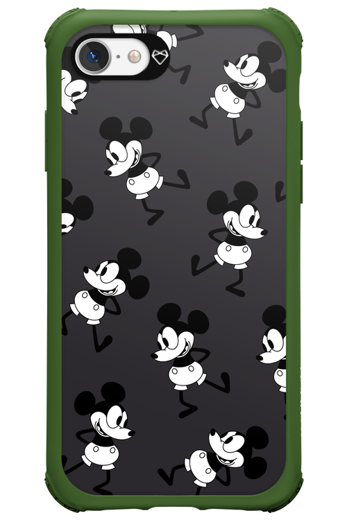 Iconic Mouse (antracite pattern) - Apple iPhone 7