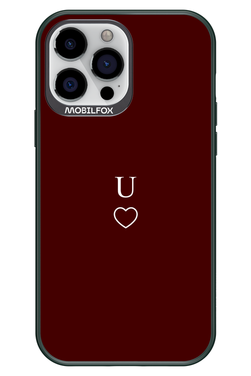 U Burgundia 2.0 - Apple iPhone 13 Pro Max