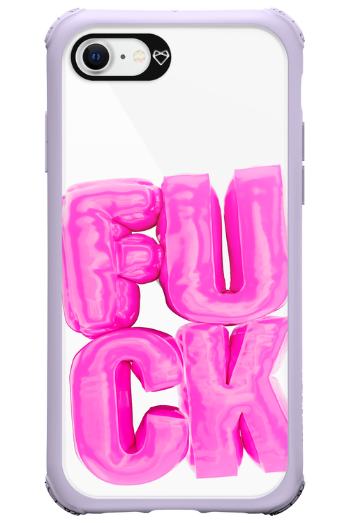 F*ck Transparent - Apple iPhone SE 2020