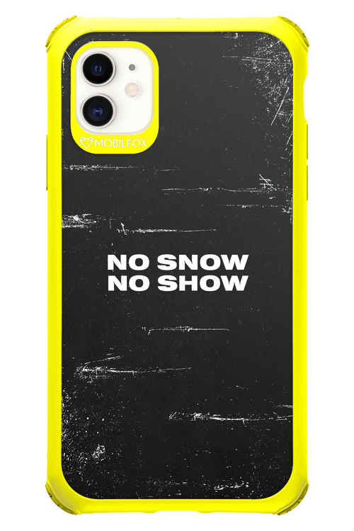 No snow, no show - Apple iPhone 11