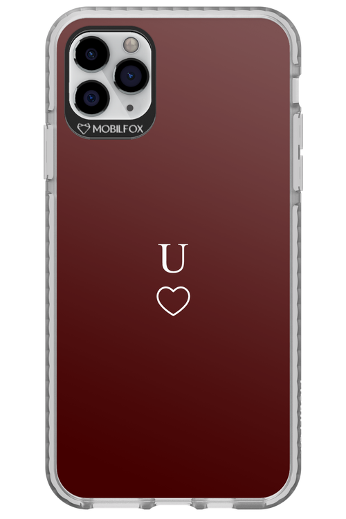 U Burgundia 2.0 - Apple iPhone 11 Pro Max