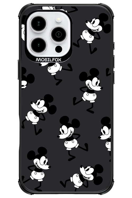 Iconic Mouse (antracite pattern) - Apple iPhone 16 Pro Max