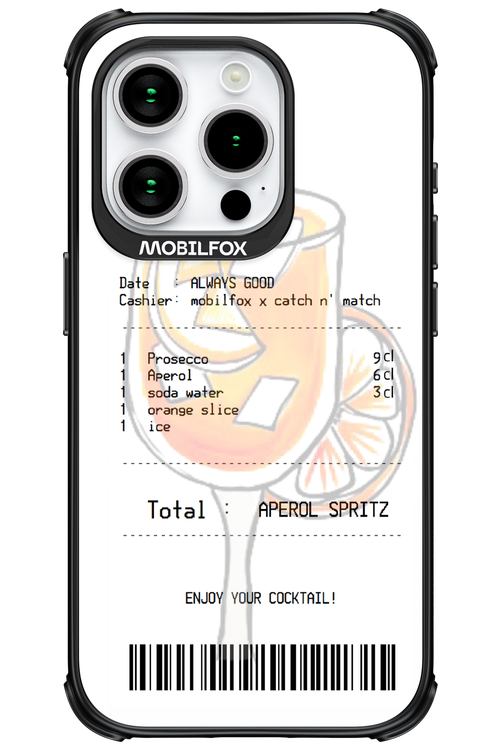 aperol spritz cocktail - Apple iPhone 15 Pro