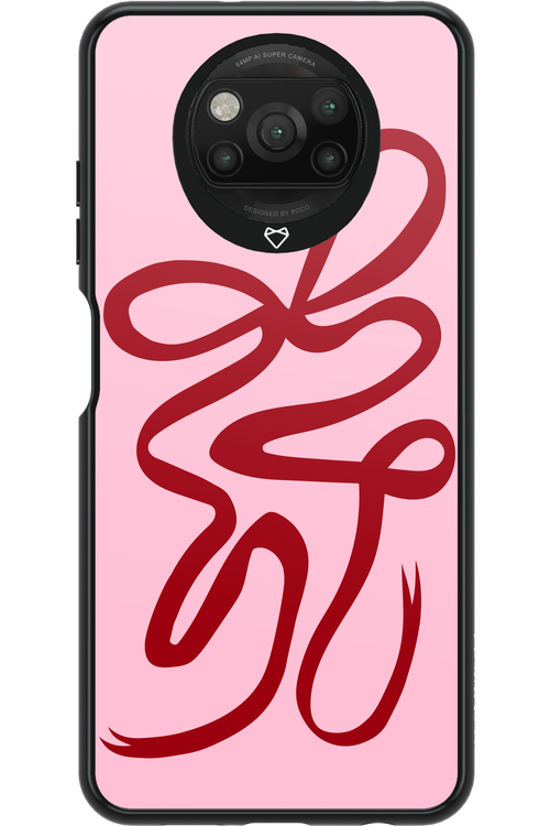 Burgundy Bow - Xiaomi Poco X3 NFC