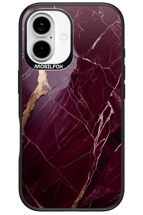 Burgundy Marble 2.0 - Apple iPhone 16