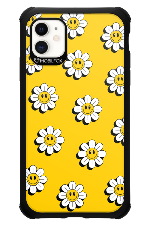 Smiley Flowers - Apple iPhone 11