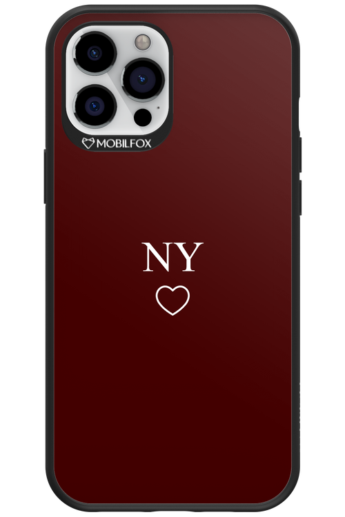 NY Burgundia 2.0 - Apple iPhone 12 Pro Max