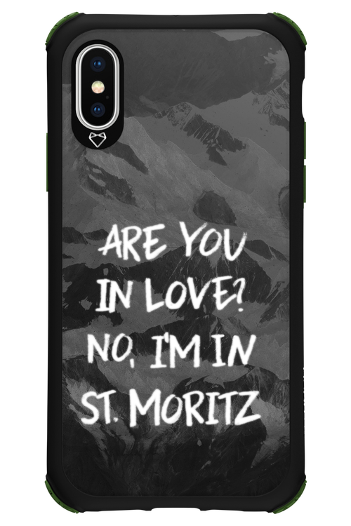 I'm in St. Moritz - Apple iPhone X
