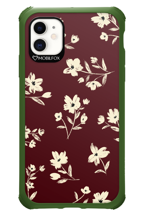 Bloom of Burgundy - Apple iPhone 11