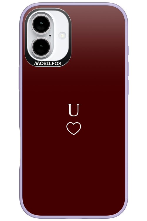 U Burgundia 2.0 - Apple iPhone 16 Plus