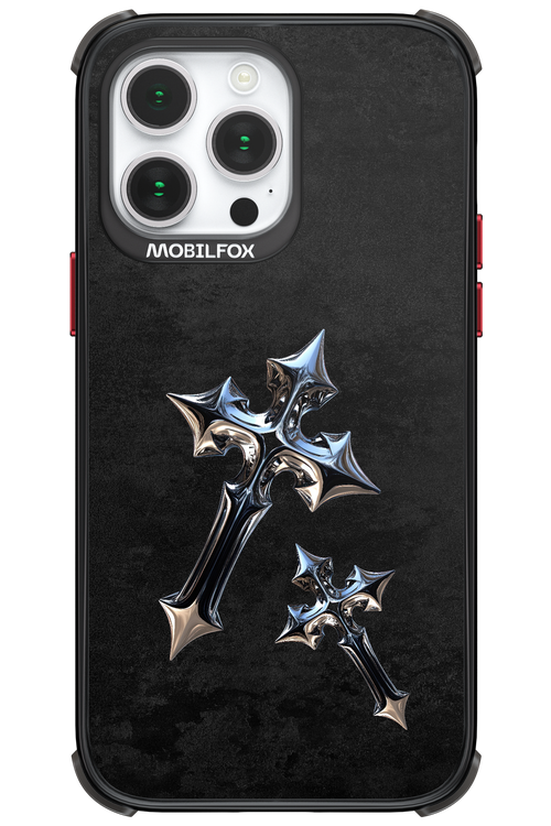Chrome Crosses - Apple iPhone 14 Pro Max