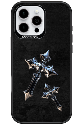 Chrome Crosses - Apple iPhone 16 Pro Max