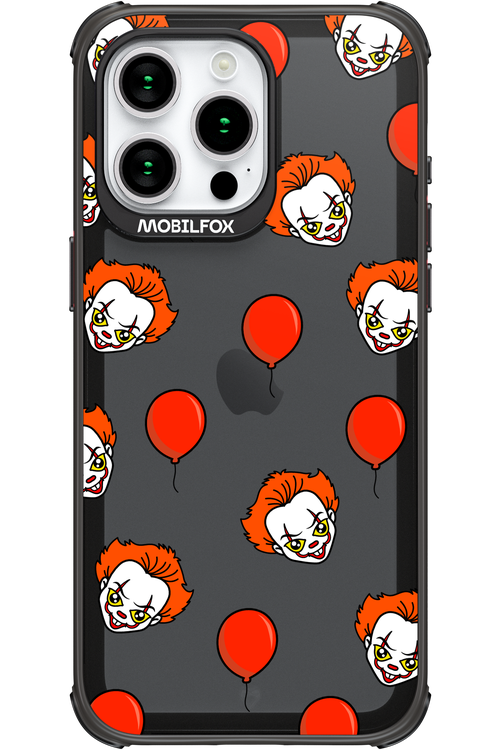 Mystery Clown (Transparent) - Apple iPhone 15 Pro Max