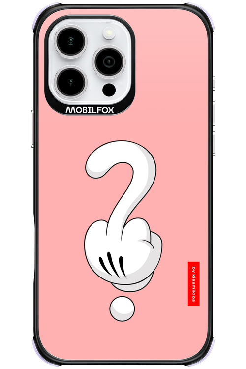 Fuck Hand (Pink) 2.0 - Apple iPhone 16 Pro Max