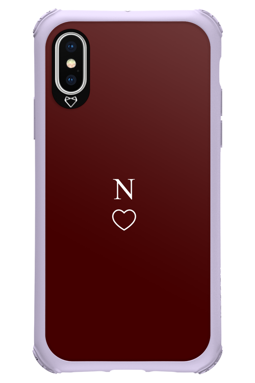 N Burgundia 2.0 - Apple iPhone XS