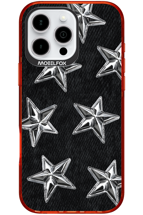 Chrome Stars - Apple iPhone 16 Pro Max