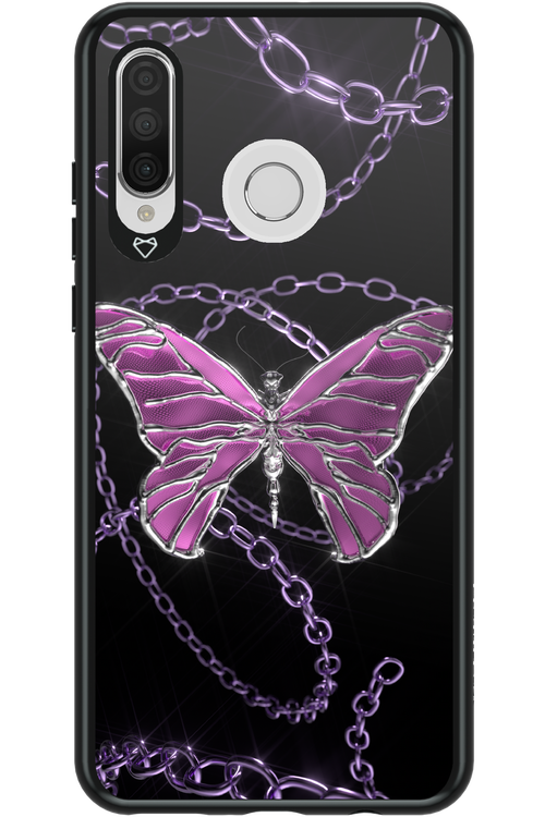 Butterfly Necklace - Huawei P30 Lite