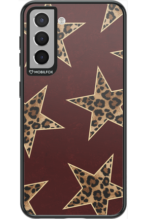 Wild Stars Burgundy - Samsung Galaxy S21