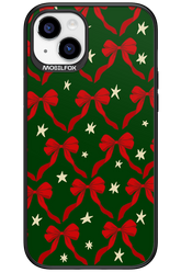Bow & Stars (Green) - Apple iPhone 15 Plus