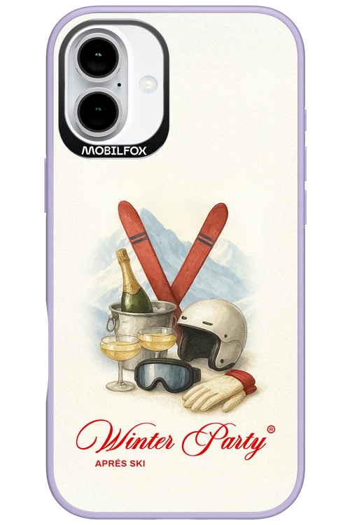 Winter Ski Party - Apple iPhone 16 Plus