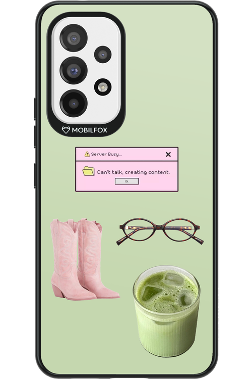 Matcha Babe - Samsung Galaxy A53