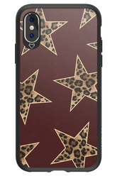 Wild Stars Burgundy - Apple iPhone XS