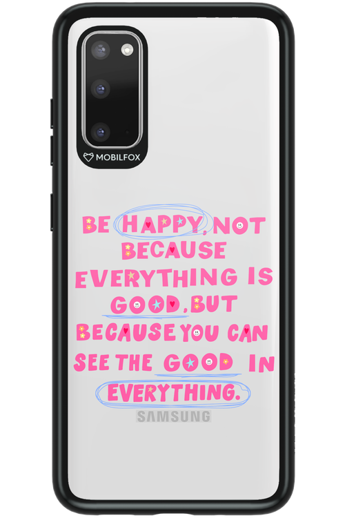 Be Happy - Samsung Galaxy S20