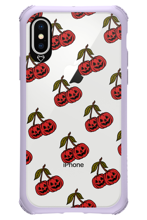 Spicey Pumpkin (Transparent) - Apple iPhone XS