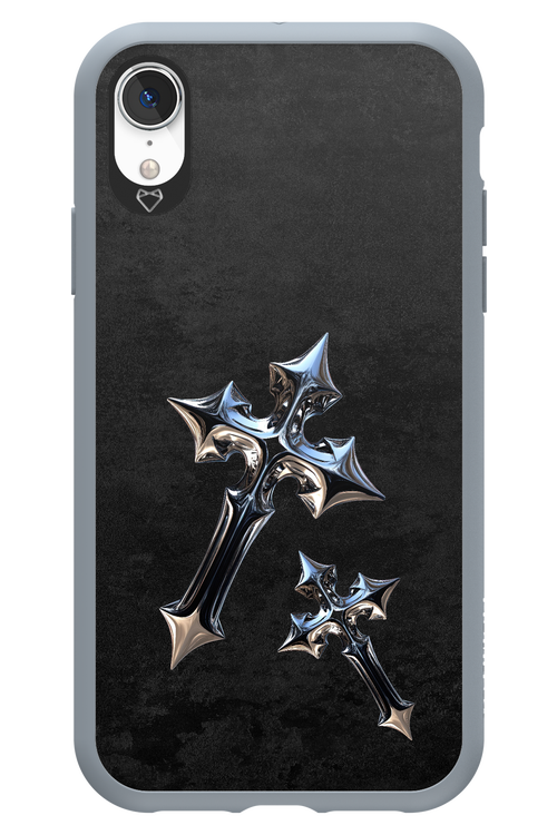 Chrome Crosses - Apple iPhone XR