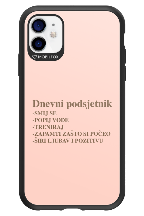 Dnevni Podsjetnik - Apple iPhone 11