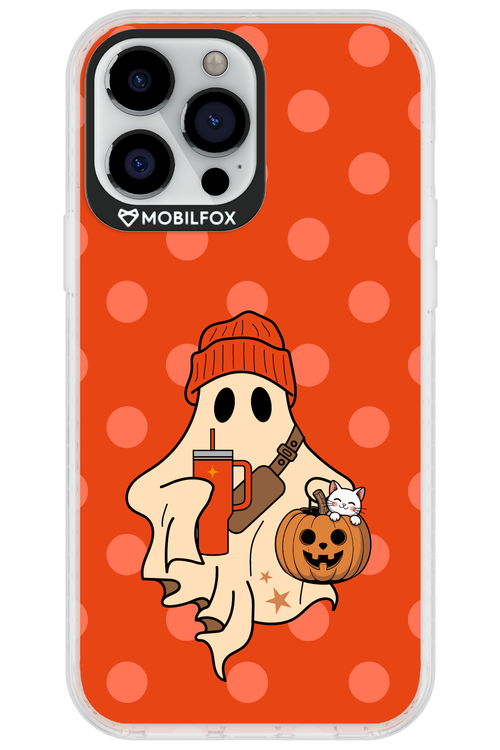 Ghost Girl (Orange) - Apple iPhone 13 Pro Max