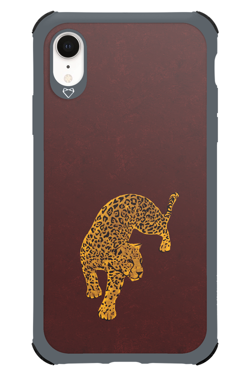 Burgundy Leopard - Apple iPhone XR