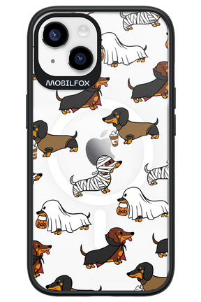 Scary Dachshund (Transparent) - Apple iPhone 14