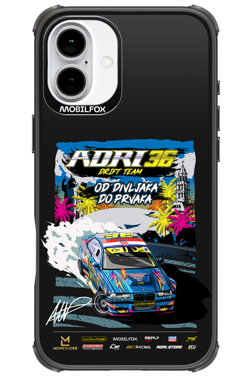 ADRI36 Midnight Drift 2.0 - Apple iPhone 16 Plus
