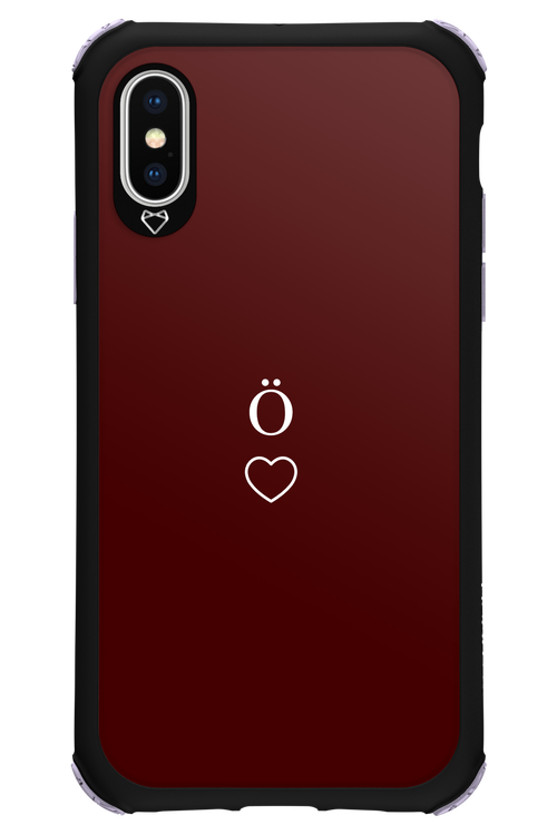 O Burgundia II 2.0 - Apple iPhone X