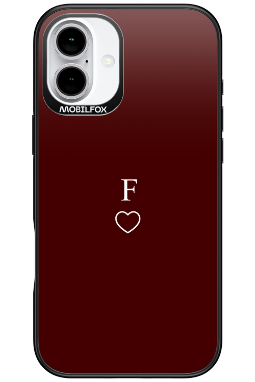 F Burgundia 2.0 - Apple iPhone 16 Plus