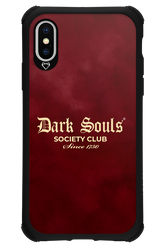 Dark Souls (Burgundy) - Apple iPhone X