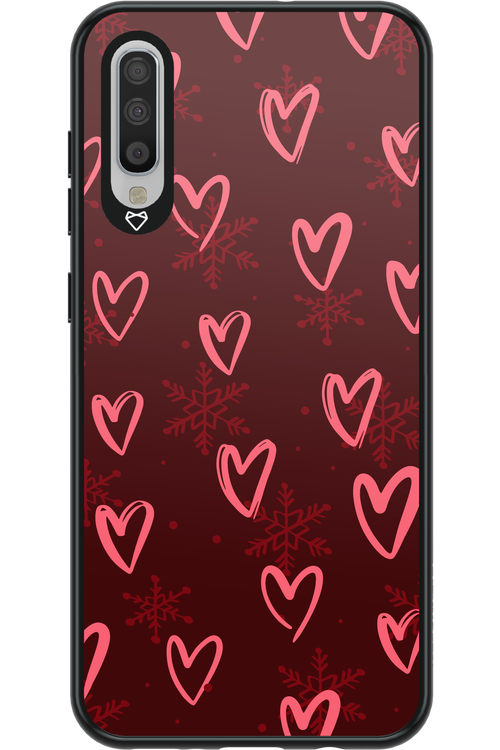Christmas Hearts - Samsung Galaxy A70
